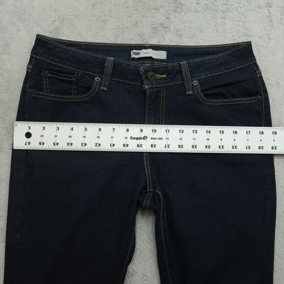 Levi's Jeans Junior's Size 13M Blue Mid-Rise Legging Denim Pants 29.5" Inseam - Picture 7 of 16